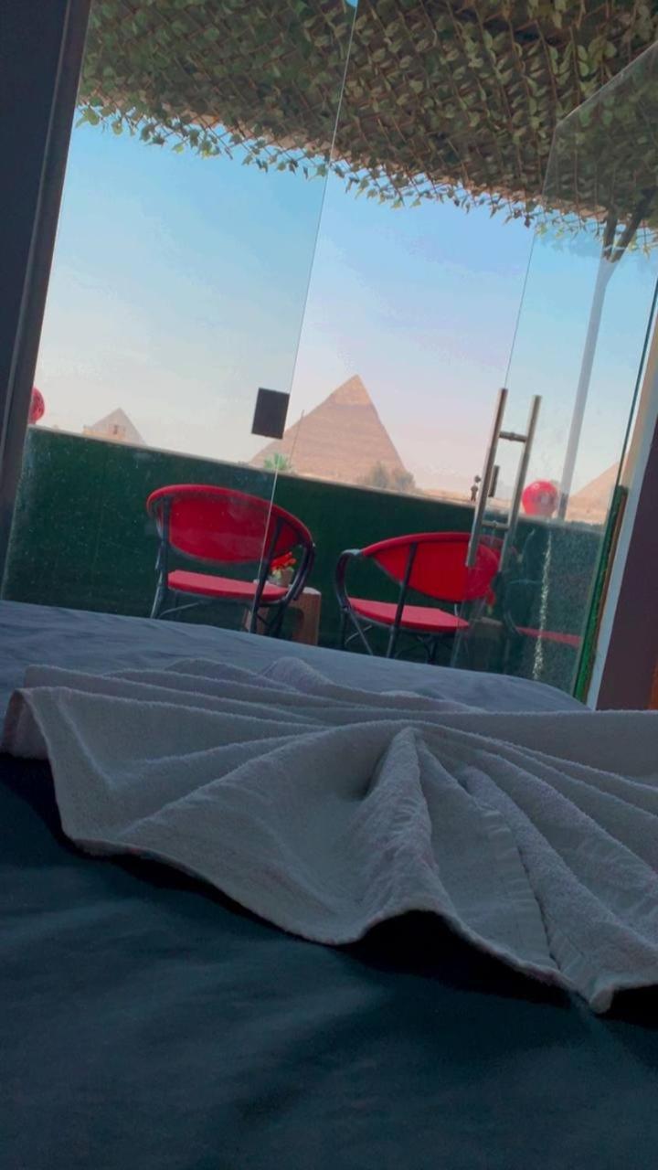 فندق Magic Golden Pyramids View Kafret el-Gabal المظهر الخارجي الصورة